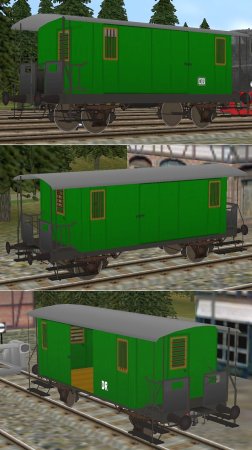 2-achs Lokalbahn-Packwagen, Epoche IIIa und IIIb (KK1445 )