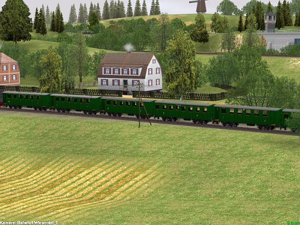 4achs-Personenwagen der MEG (1000 mm) (KK1475 )