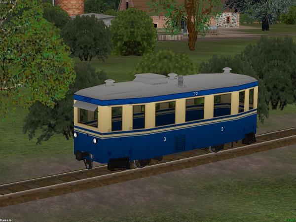 Dieselmechanischer MEG-Triebwagen, zweiachsig. (1000mm) (KK1479 )