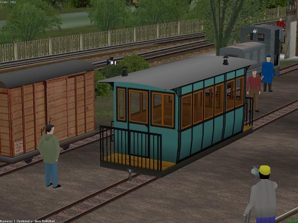 Kleinbahnwagen des FGF (Feldbahn 600mm) (KK1481 )