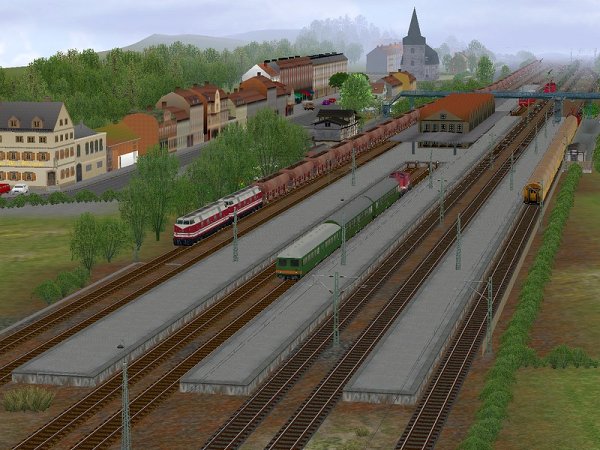 Bahnsteig alt, Spline-Bahnsteig (KP1403 )
