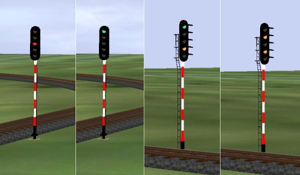 Lichtsignale der PKP Grundset ab EEP4 (LS1401 )