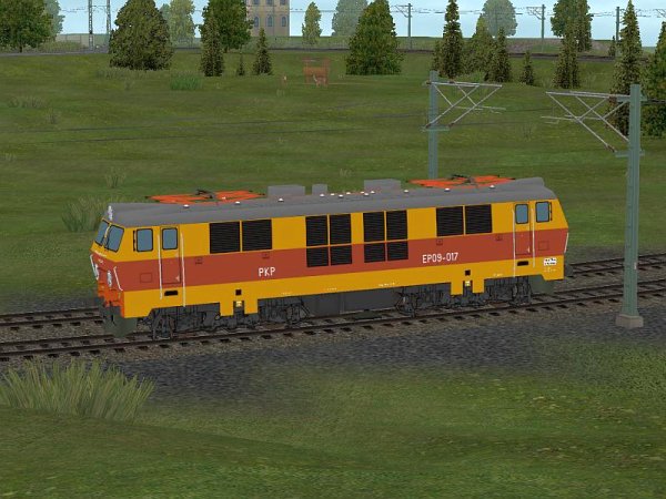 E-Lok EP09 017 der PKP (LS1406 )