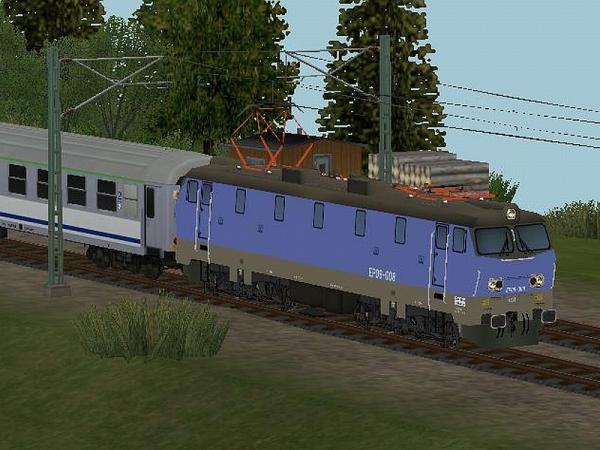 E-Lok EP09 008 der PKP (LS1408 )
