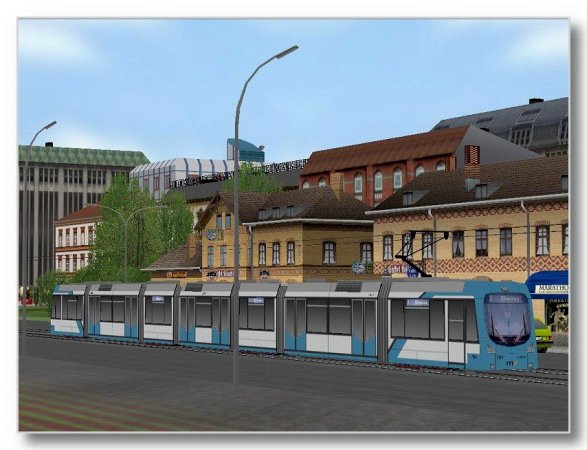 Niederflur-Stra&szlig;enbahn (MK1409 )