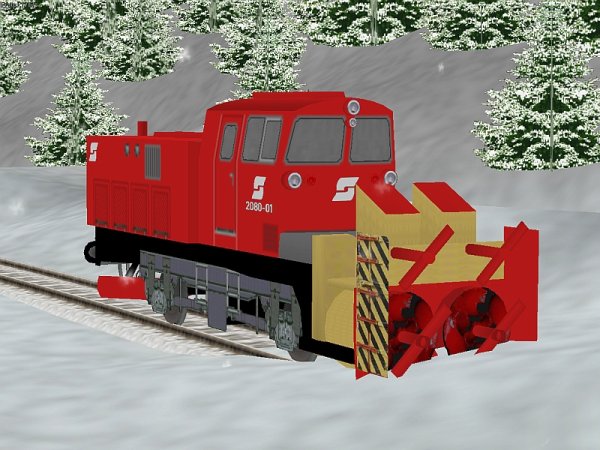 Diesellok OBB 2080 Schneeschleuder (MK1417 )