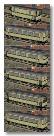 OEG-Wagen Set Spurweite 1000 mm (MK1422 )