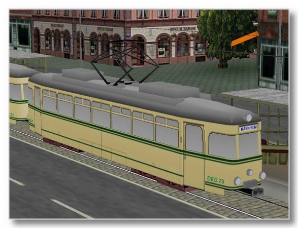 OEG-Triebwagen TW73 mit Beiwagen 193 und 221 (MK1426 )