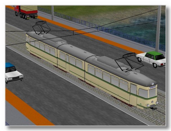 OEG-Gelenktriebwagen TW81 (MK1428 )