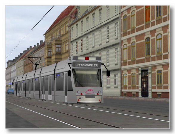 Strassenbahnen des Typs Combino (MK1447 )
