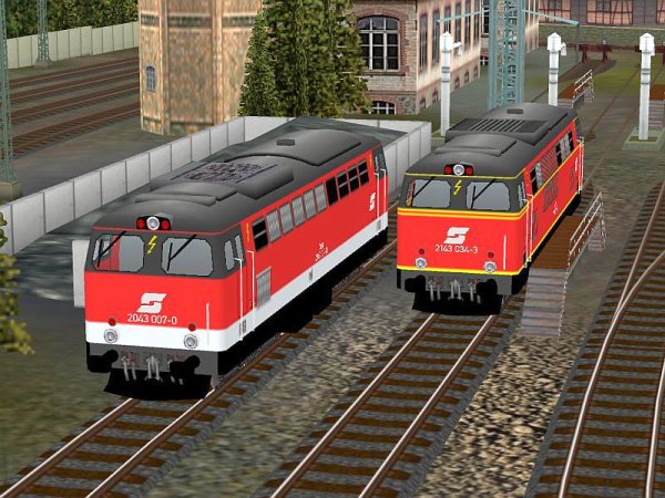 &Ouml;BB 2043 006 und &Ouml;BB 2143 034 (MK1451 )