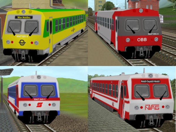 Sparset Triebwagen OBB5047 NEG (MK1468 )