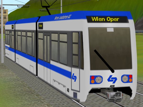 Niederflur-Stra&szlig;enbahn WLB408 (MK1469 )
