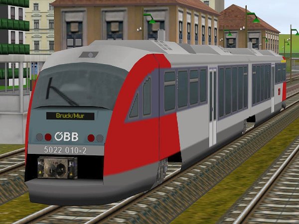 Triebwagen Desiro OBB5022 010 (MK1470 )