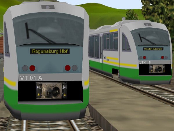 Triebwagen Desiro Vogtland VT01 (MK1471 )