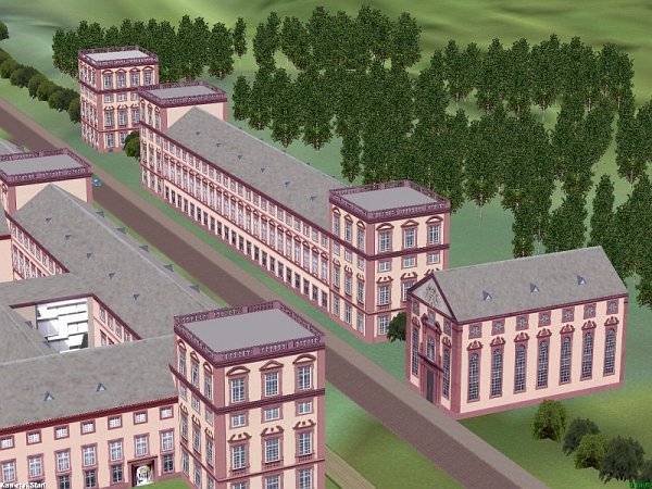 Historische Schlossgebaeude Set (MK1482 )