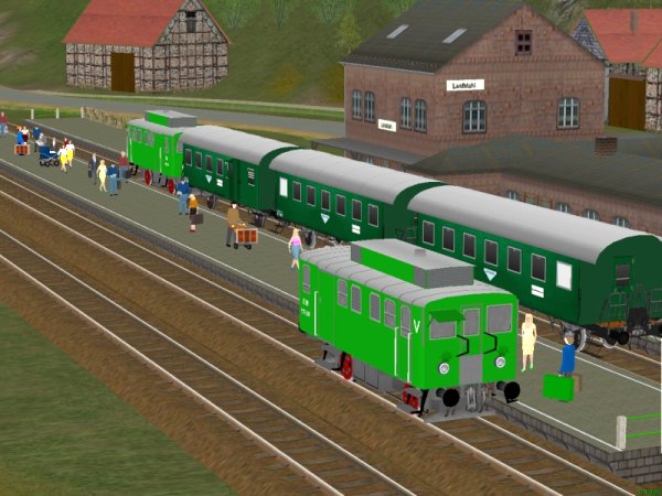 Dieseltriebwagen OBB5070 (MK1488 )