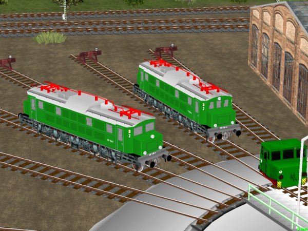 Elektrolokomotive DRG E17 116 und DB 117 110 (MK1492 )