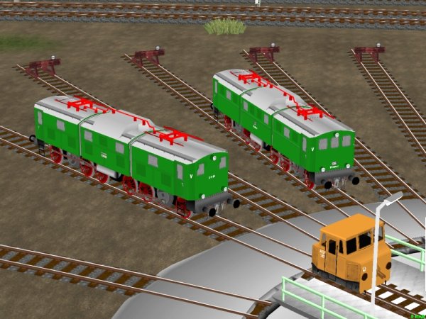 Elektrolokomotive DRG E91 und DB 199 (MK1494 )