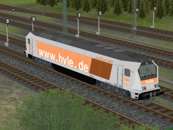 Dieselhydraulische Lokomotive HVLE V490 (MK1508 )