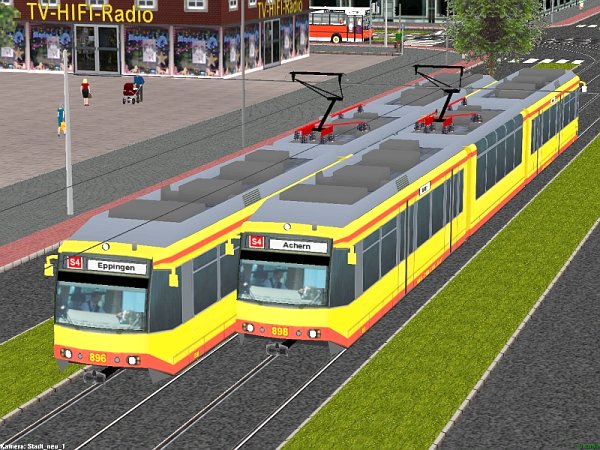 Strassenbahn AVG 896 und 898 (MK1520 )
