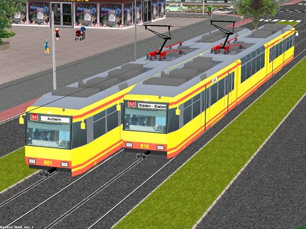 Sparset - Strassenbahn AVG der 500er Reihe (MK1525 )
