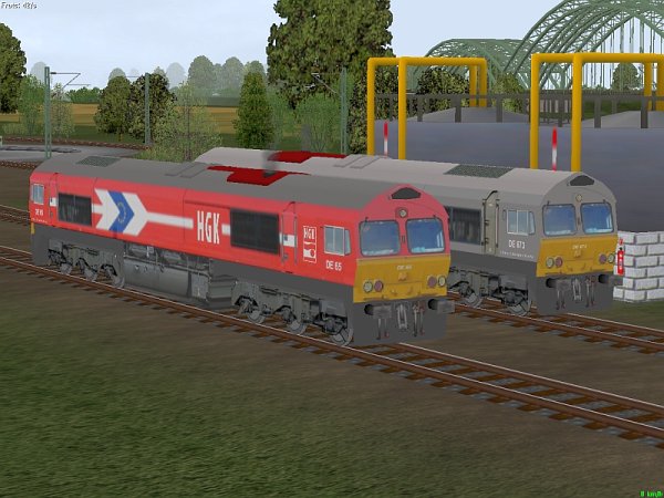 Sparset Diesellok HGK DE65 und HGK DE673 (MK1531 )