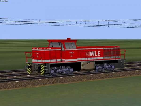 Diesellok G1206 WLE (MK1539 )