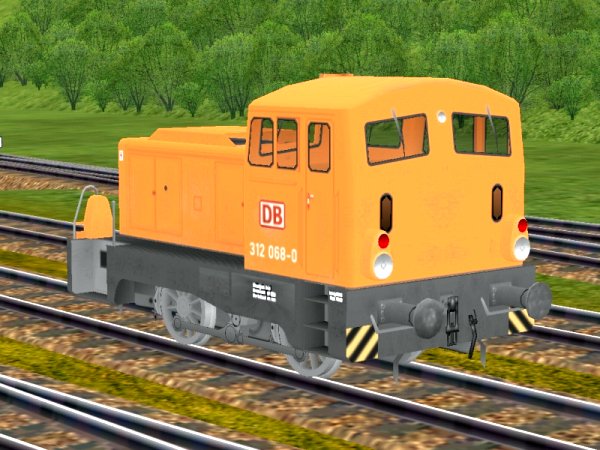 Diesellokomotive DBAG 312 068 (MP1426 )