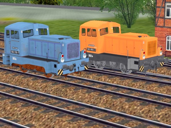 Diesellokomotiven DR 102 -ex V23- (MP1427 )