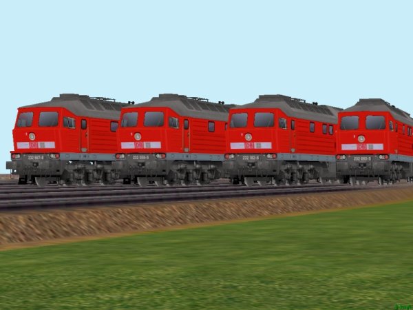Diesellokomotiven DBAG BR 232 (MP1430 )