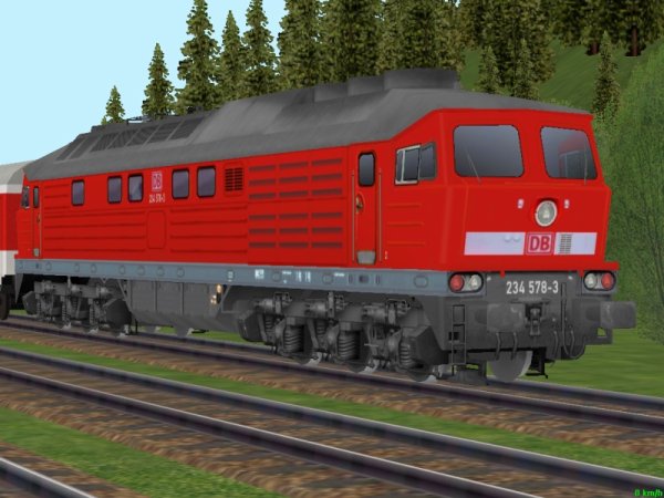 Diesellokomotive DBAG 234 578 (MP1432 )