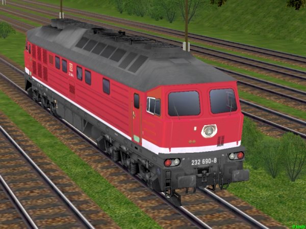 Diesellokomotive DBAG  232 690 (MP1435 )