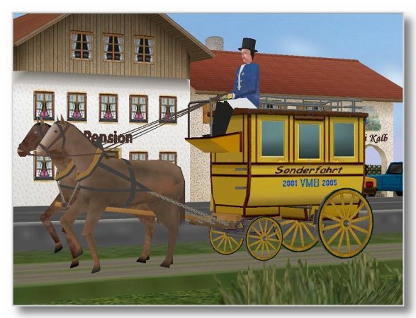 Historische Postkutsche (MR1428 )