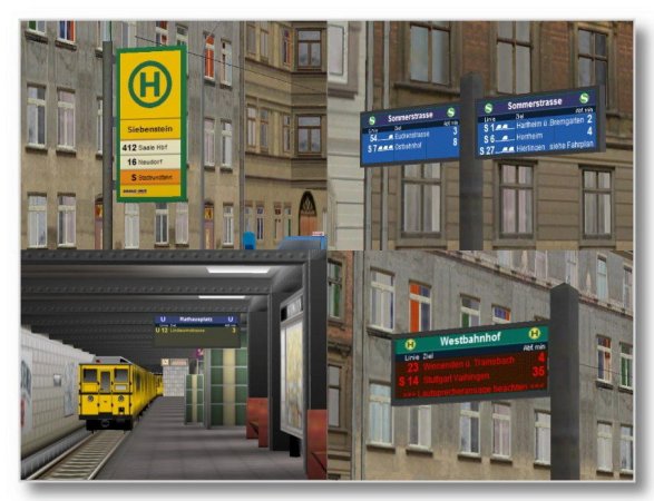 Zugzielanzeiger, Set2 (MR1434 )