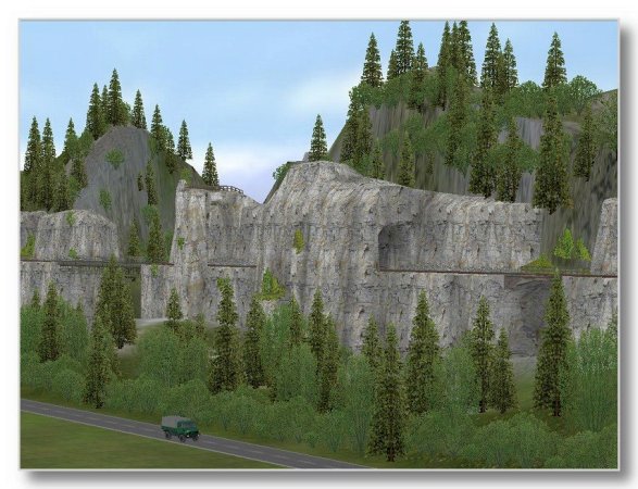 Felsen und Naturtunnel, Set1 (MR1435 )