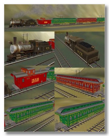 Western Pacific-Personenzug (MR1448 )
