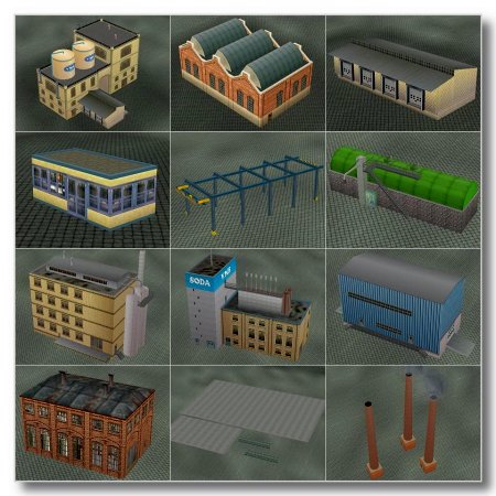 Sodafabrik Einzelmodelle-Set (MR1465 )