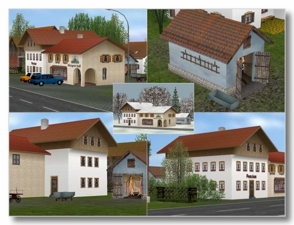 Metzgerei mit Pension Erweiterung f&uuml;r Wiesental (MR1469 )
