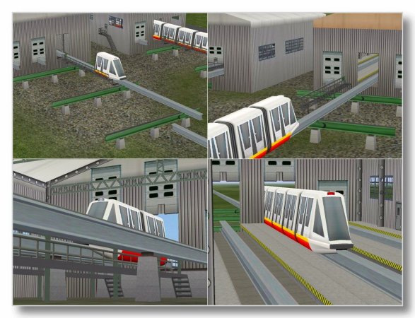 Einschienenbahn Zubehoer-Set 1 (MR1481 )
