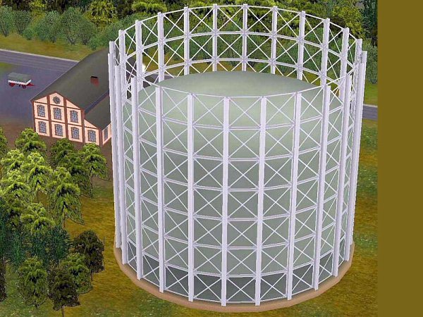 Gasometer mit Werkstatt (MS3404 )