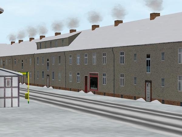 Wohnhausset "Stra&szlig;e des Aufbaus-Winter" (RE1403 )