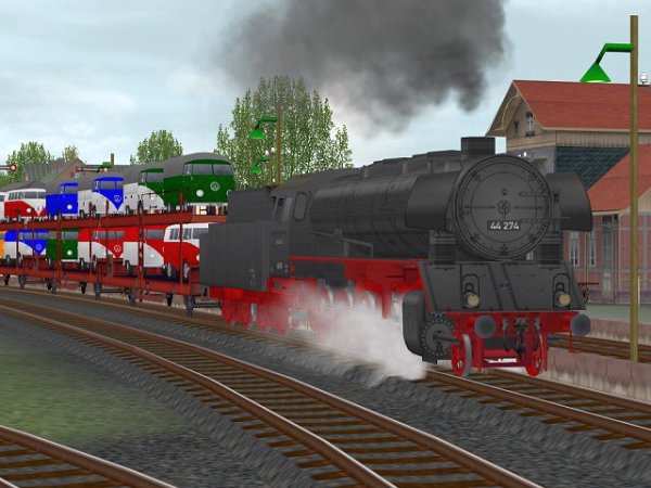 Schlepptenderdampflok DB 44 274 mit Kohletender (RL2406 )