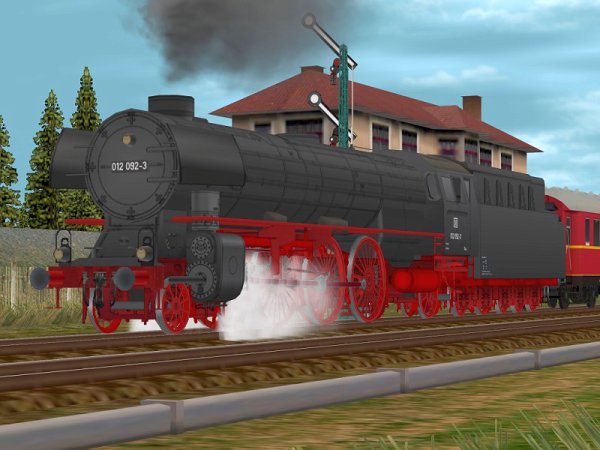 Schlepptenderdampflok DB 012 092-3 &ouml;lgefeuert, Epoche III (RL2421 )