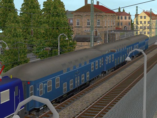 DB-Doppelstockwagenset Dyg der Epoche IIIa (RL2429 )