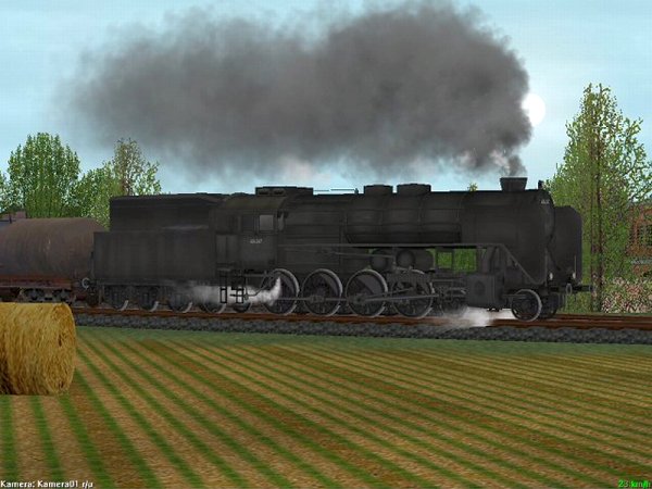 Dampflokomotive MAV 424 247 mit &Ouml;ltender, Epoche IIIb (RL2437 )