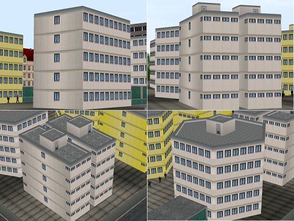 B&uuml;rogeb&auml;ude-Bausatz (RT1422 )