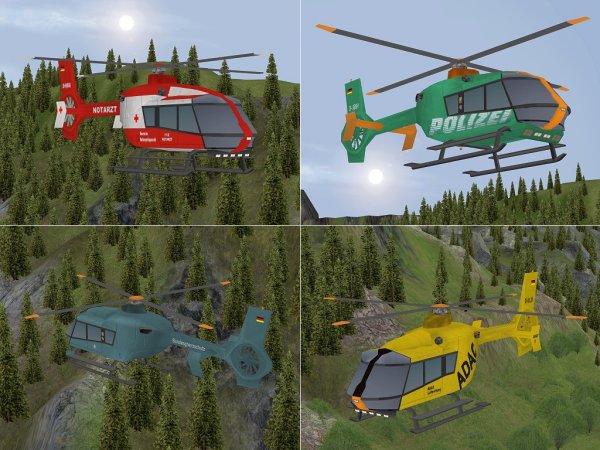 Hubschrauber-Set1 (SB1402 )