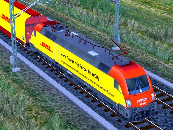 G&uuml;terzuggarnitur DHL Epoche V (SB1407 )