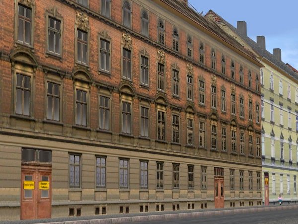 Wohnbl&ouml;cke und Wohnblockkulissen (SB1415 )